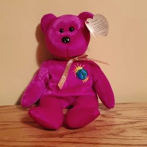 Millennium Bear Beanie Baby